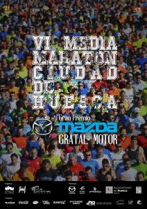Cartel Media Maratón Huesca