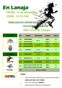 Cartel Cross Lanaja 2014