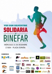 Cartel San Silvestre Binefar