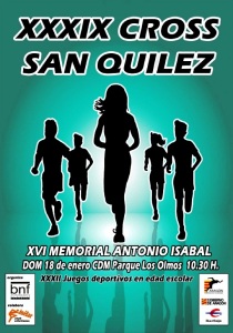 Cartel Cross San Quilez Binefar 2015