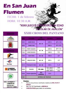 Cartel San Juan de Flumen 2015