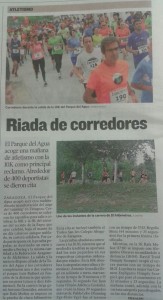 heraldo 10K parque del agua