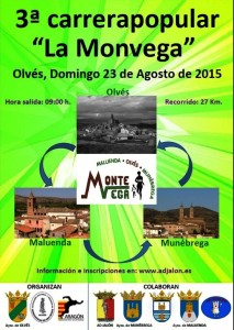 Cartel La monvega 2015