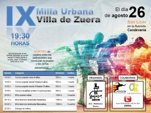 Cartel Milla Zuera 2015