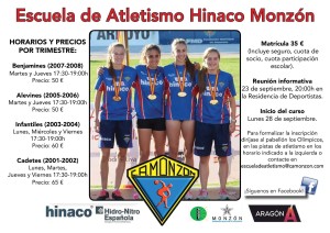 Escuela Atletismo Hinaco Monzón