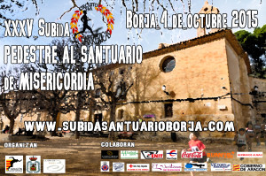 Cartel santuario Borja 2015