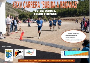 Cartel XXXV Subida Rodanas 2016