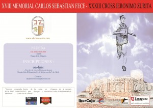 Cartel Cross Jerónimo Zurita 2016