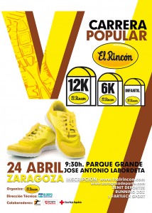 Cartel V Carrera El Rincon 2016