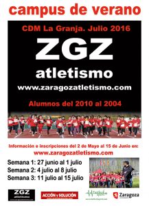 Campus Verano Zaragoza Atletismo