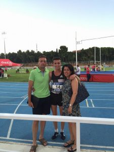 Carlos Mayo tras 5000m 13.54 R Ctos