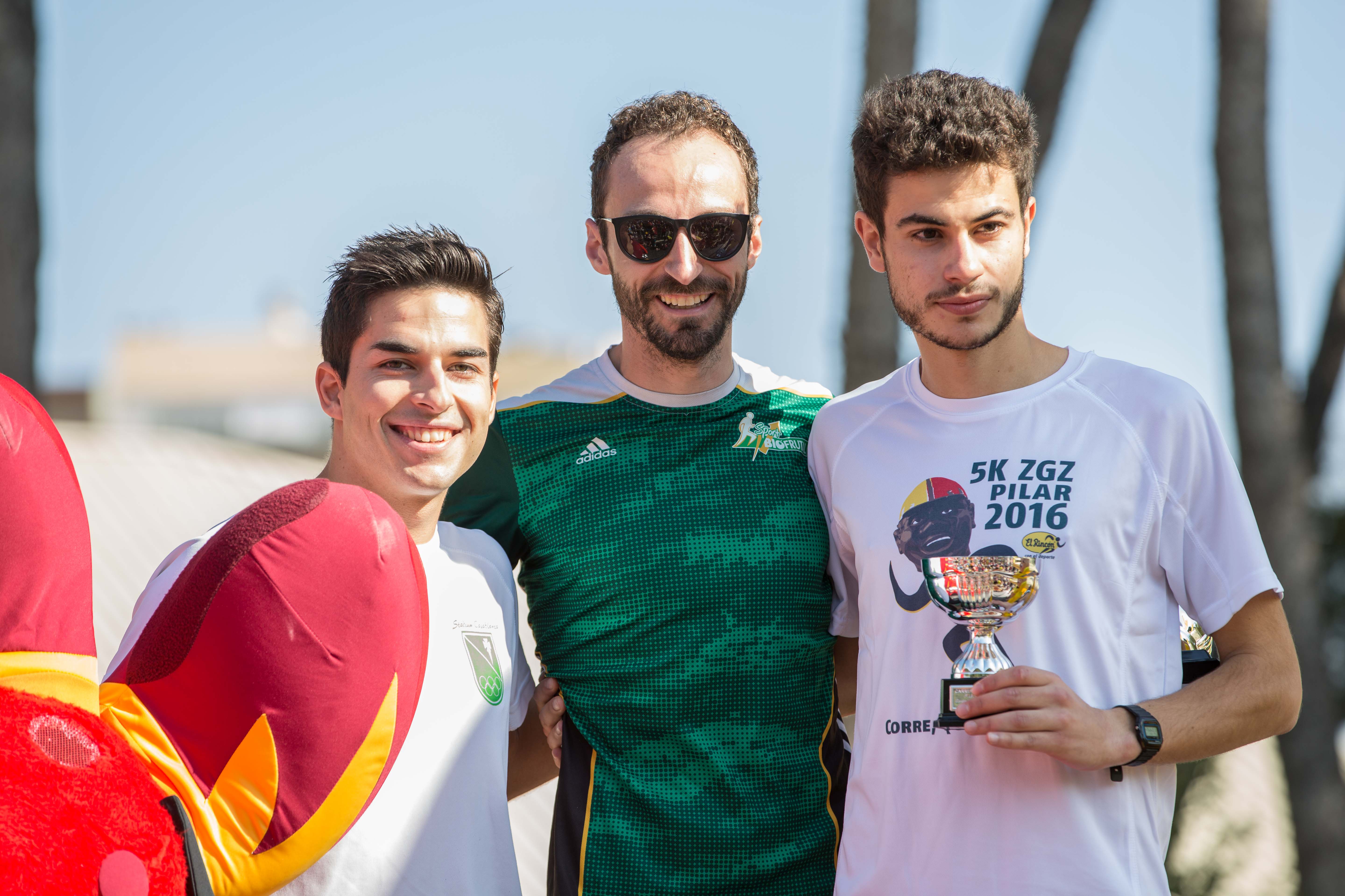 Podio masculino Carrera del Pilar. Fuente: Club Atlético Olimpo