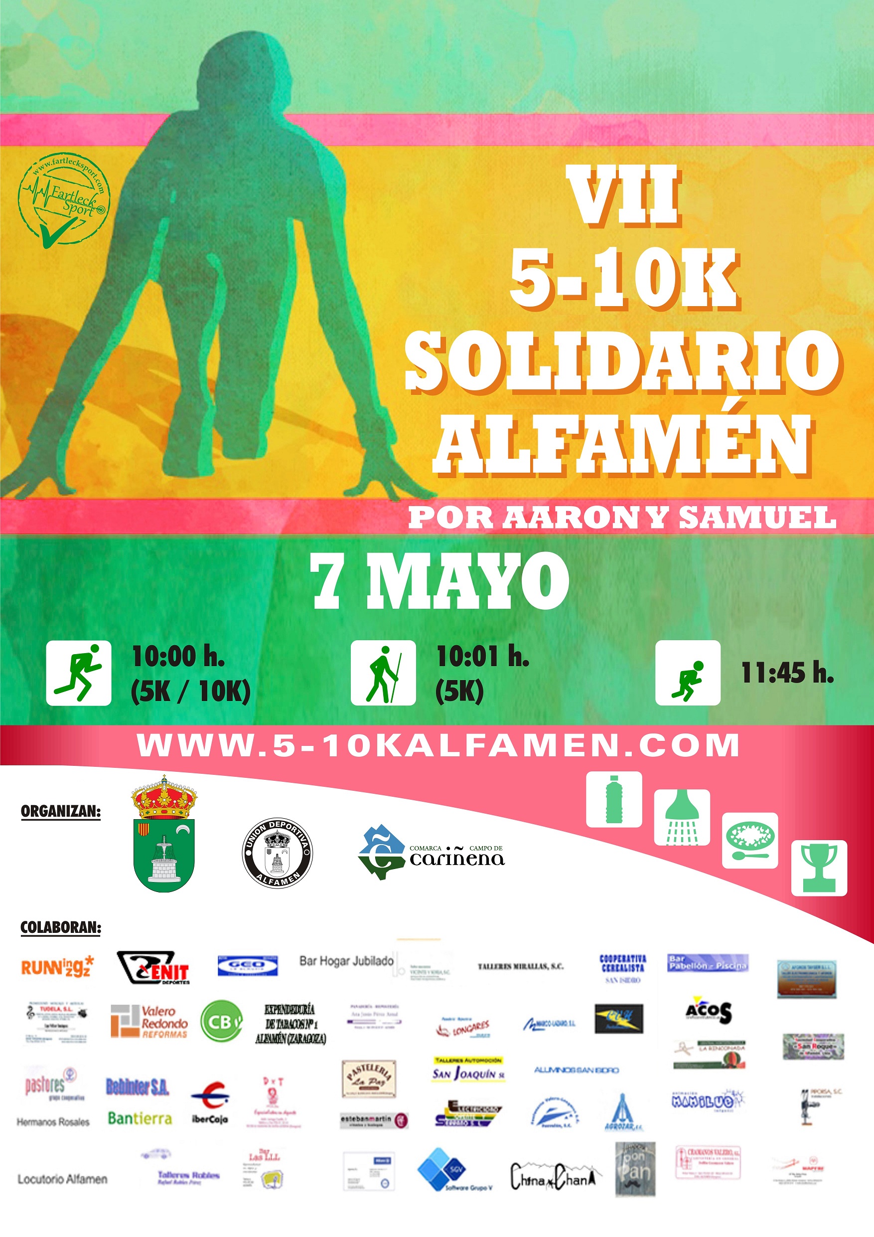 CARTEL CARRERA SOLIDARIA ALFAMEN-web - Federación Aragonesa de Atletismo